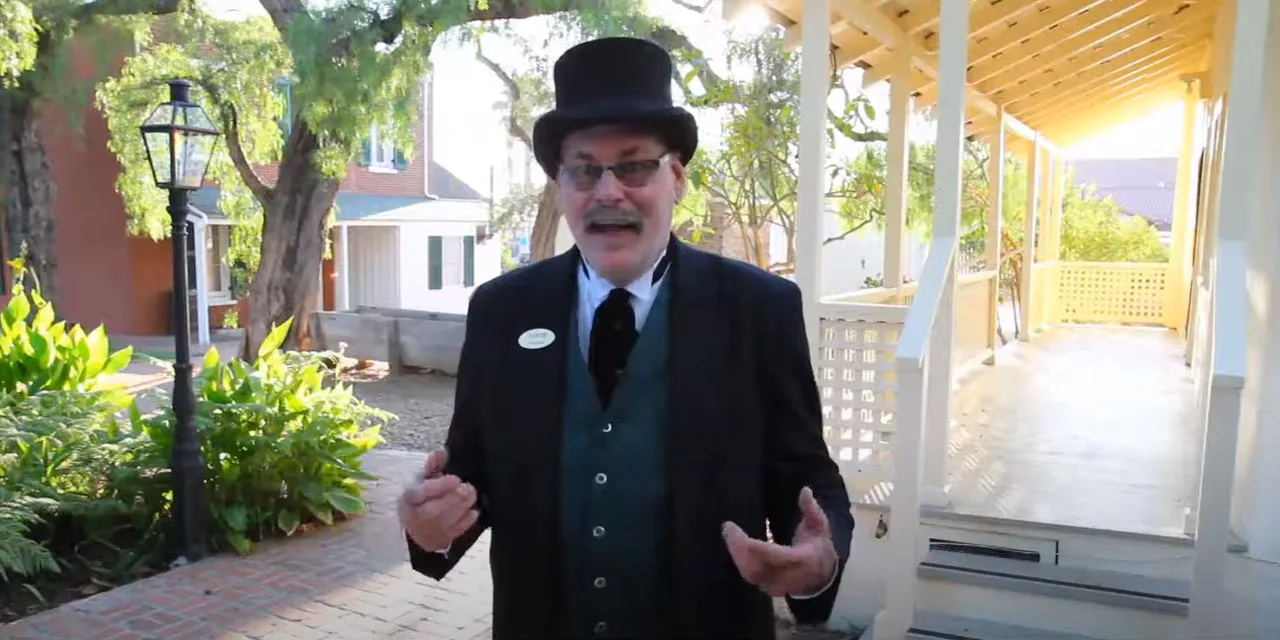 Dante, gentleman undertaker and our longest-serving costumed ghost host